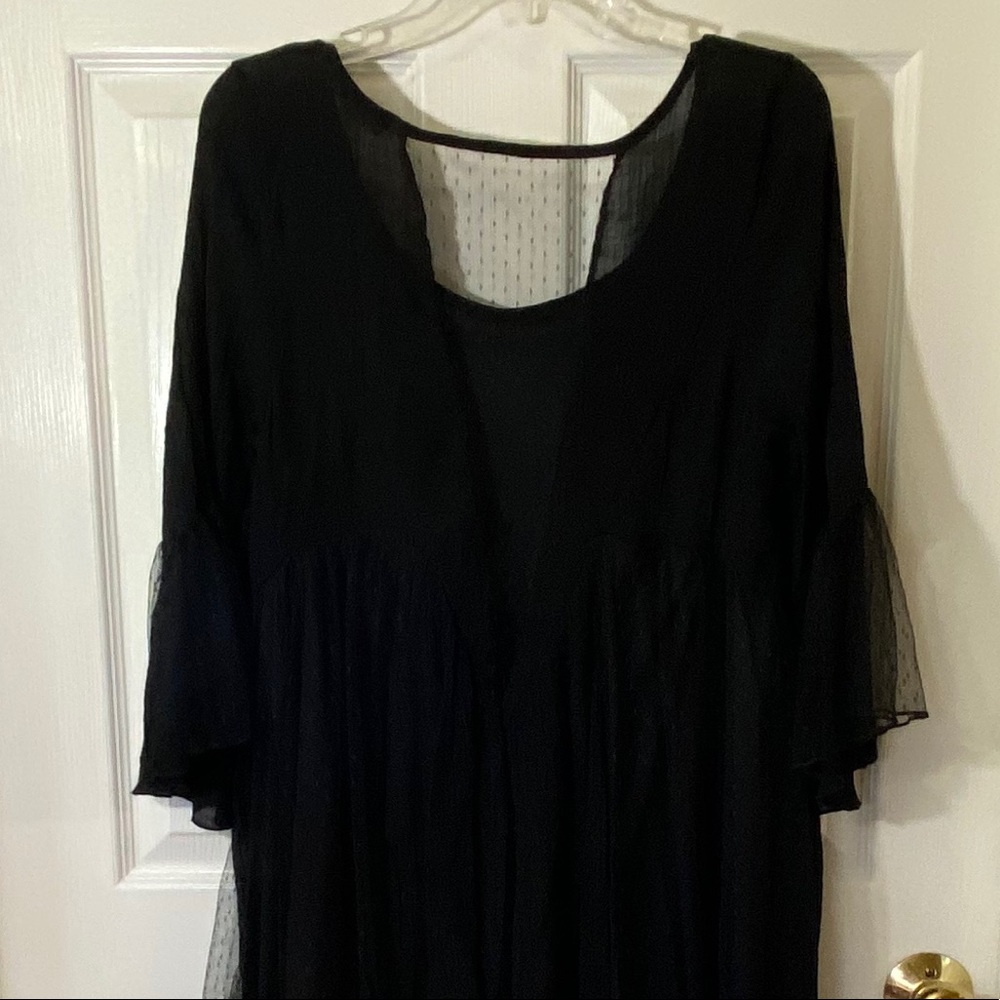 Rebellion Women’s Size Large Black Tunic - Picture 8 of 10